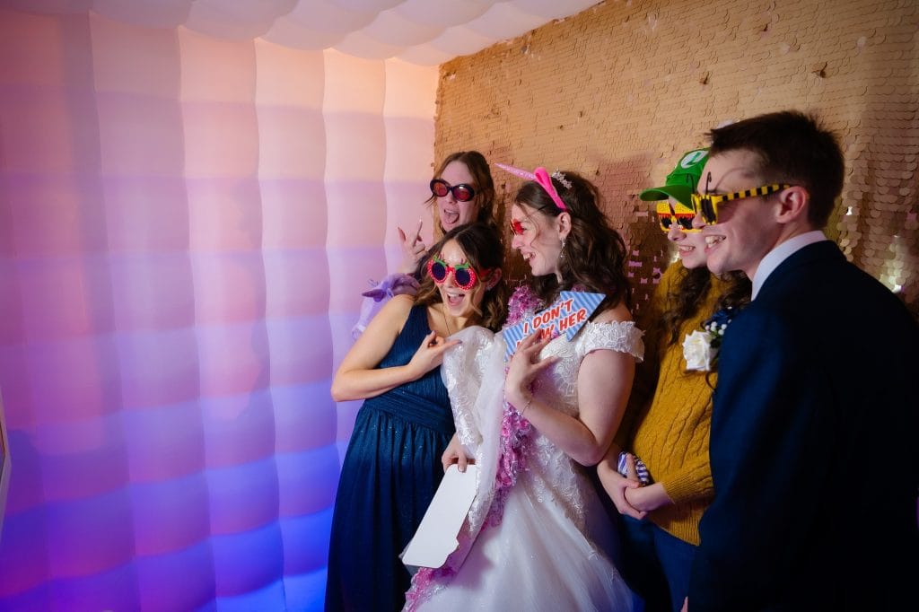 a group of people posing for a photo