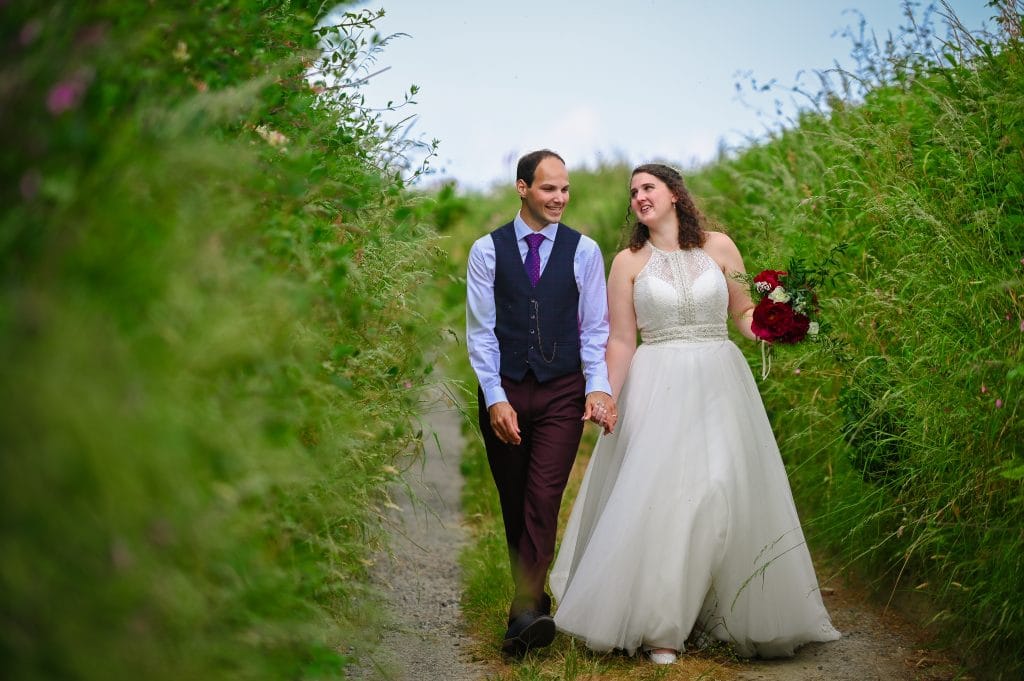 Wedding Portrait Photos near the Old Barn at the Milky Way