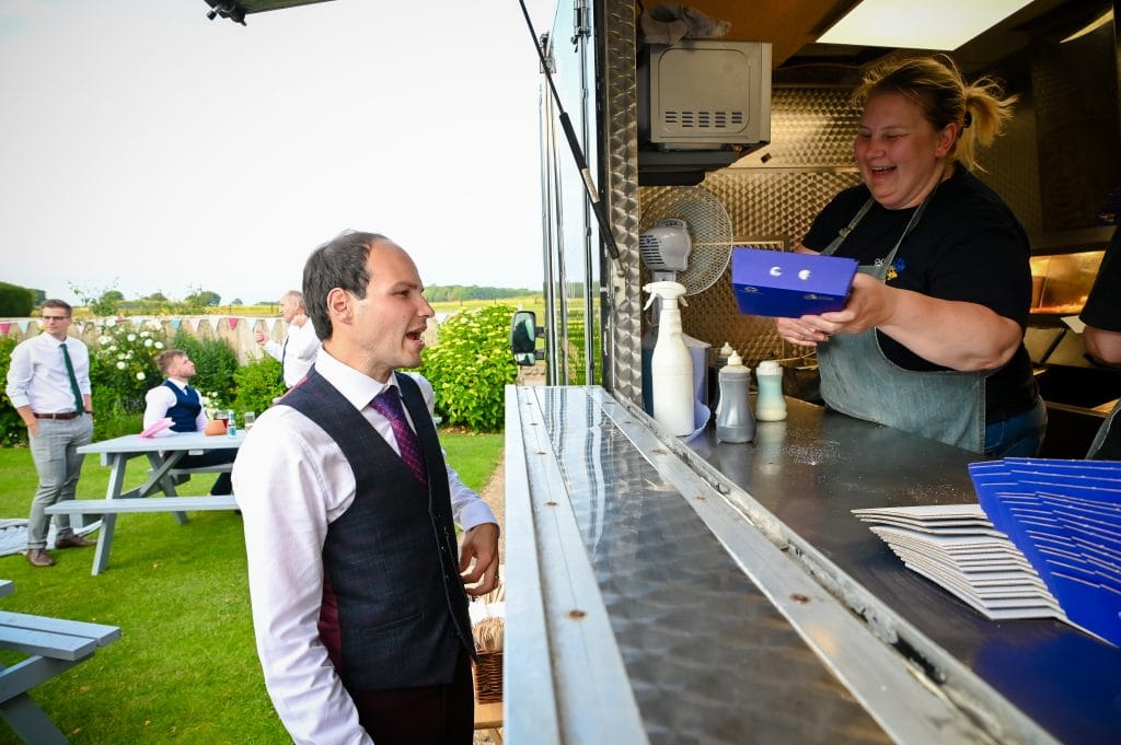 Fish and Chips at the Old Barn at the Milky Way, Devon