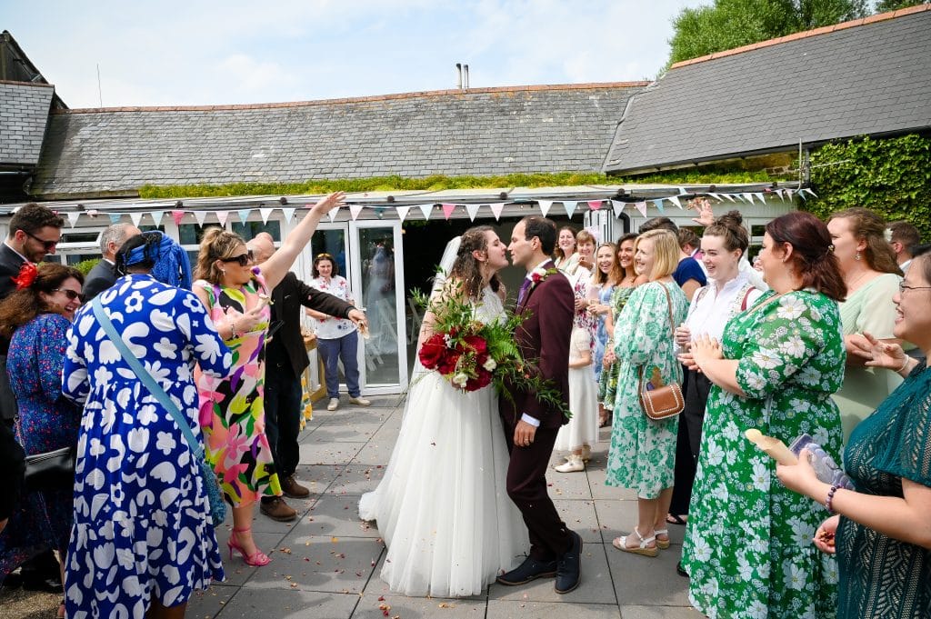 Wedding at the Old Barn at the Milky Way, Devon
