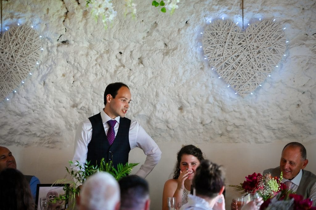 Wedding at the Old Barn at the Milky Way, Devon